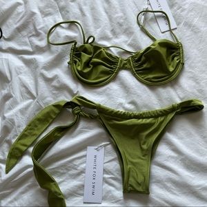 White Fox Bikini New With Tags